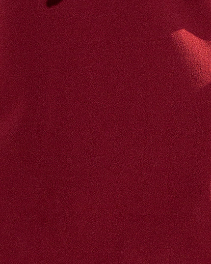 MARGARET Kleid mit Spitze an den Ärmeln - Burgunder Farbe