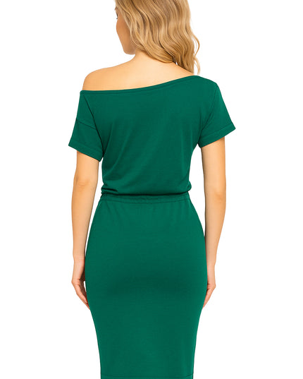 20192-4-Sportliches Kleid - Meeresfarbe-4