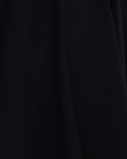 19723-5-575-1 Ein einzigartiges Kleid mit längerem Rücken - schwarz-5