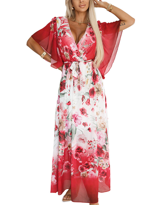 20370-7-Luftiges Wickel-Maxikleid mit Blumenmuster – Rote Rosen-7