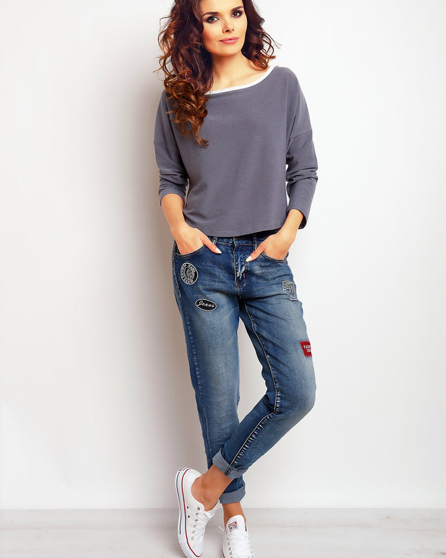 920-GRAY-SM-6-Blouse M087-6