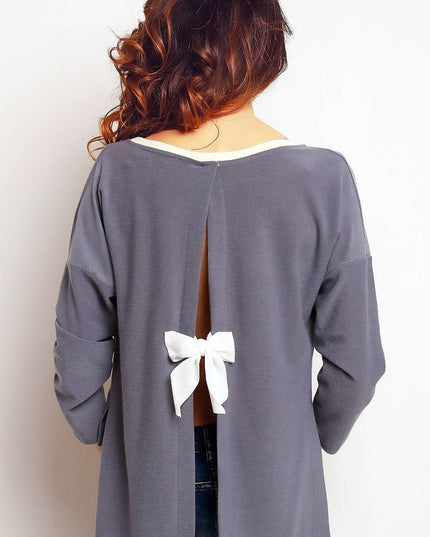 920-GRAY-SM-5-Blouse M087-5