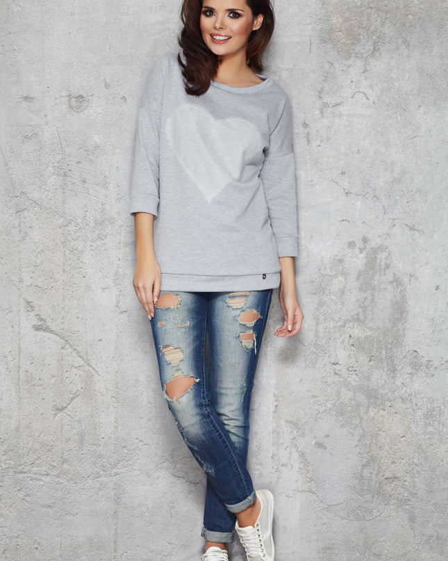13224-GRAY-SM-1-Blouse M050-1