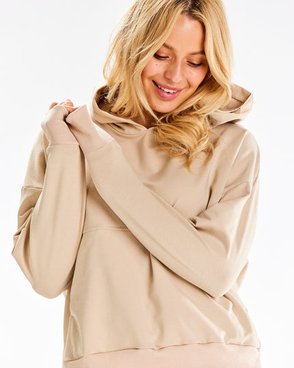 14283-BEIGE-LXL-2-Hoodie M318-2