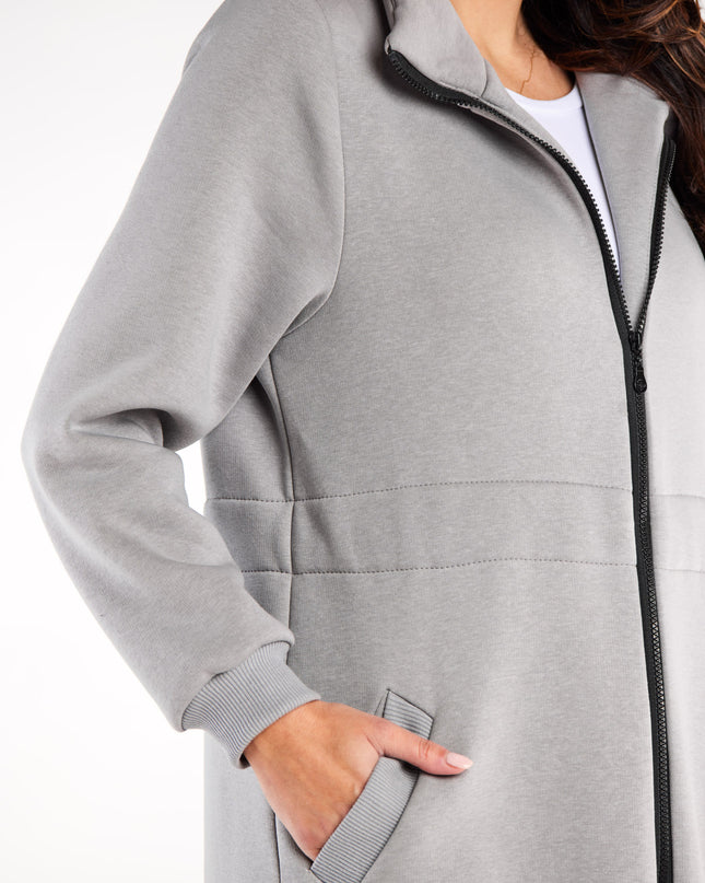 14290-GRAY-LXL-5-Blouse M326-5
