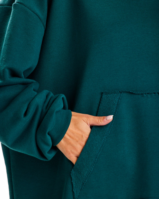 14794-BOTTLE-GREEN-ONE-SIZE-8-Hoodie M335-8