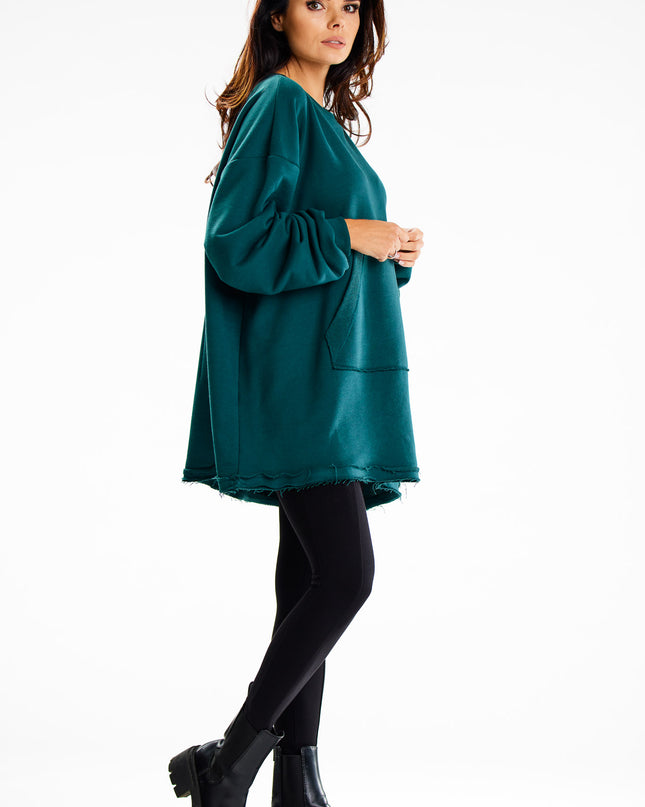 14794-BOTTLE-GREEN-ONE-SIZE-6-Hoodie M335-6