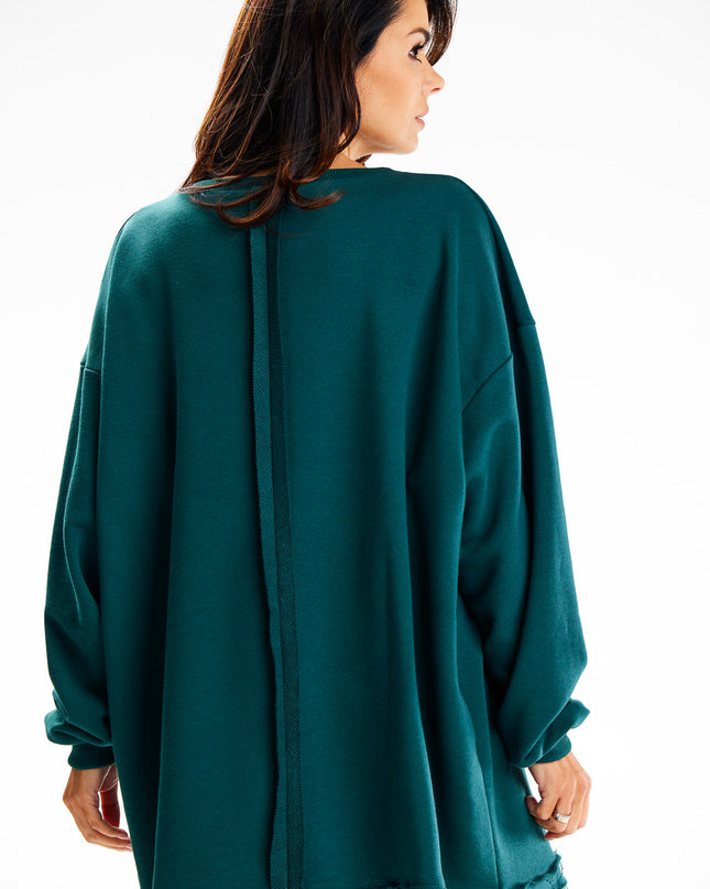 14794-BOTTLE-GREEN-ONE-SIZE-4-Hoodie M335-4