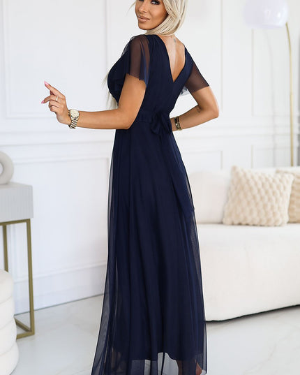 Langes Kleid Model 203093 Numoco