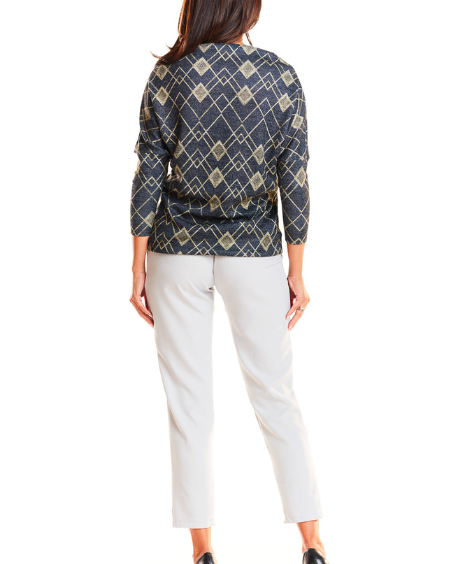482-GOLDEN-RHOMBUSES-SM-10-Blouse M187-10