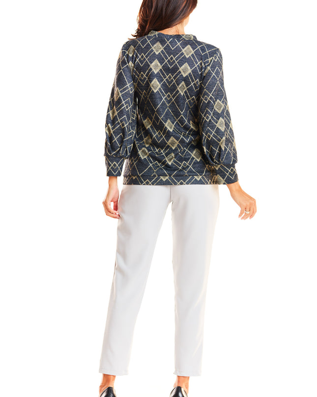 470-GOLDEN-RHOMBUSES-XL-10-Blouse M180-10