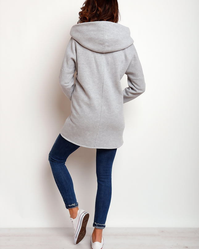 377-GRAY-SM-10-Hoodie M088-10