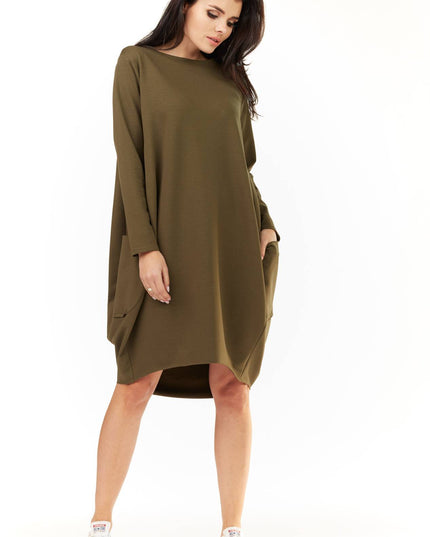 444-KHAKI-SM-1-Dress M154-1
