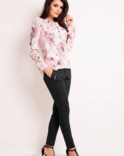 418-DARK-FLOWERS-S-3-Blouse M128-3