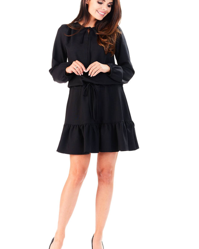 432-BLACK-SM-2-Dress M143-2