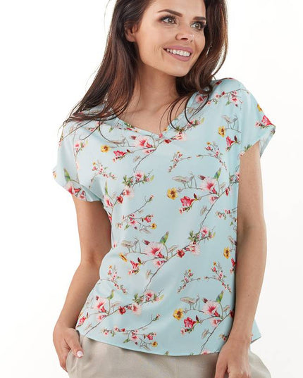 462-PINK-XL-1-Blouse M173-1