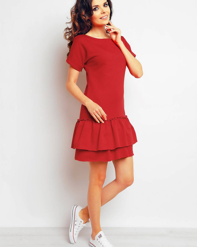 382-RED-XL-5-Dress M094-5