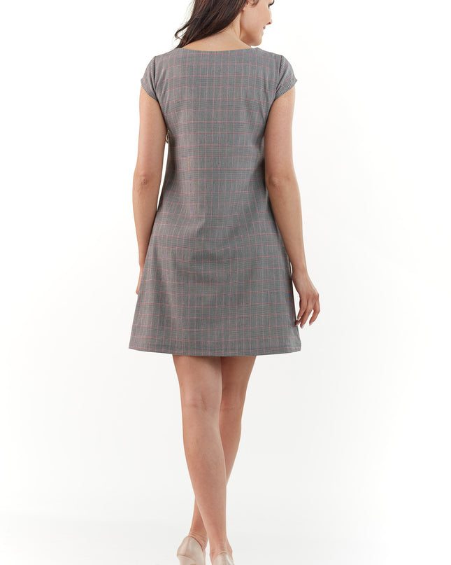 456-GRID-M-5-Dress M168-5