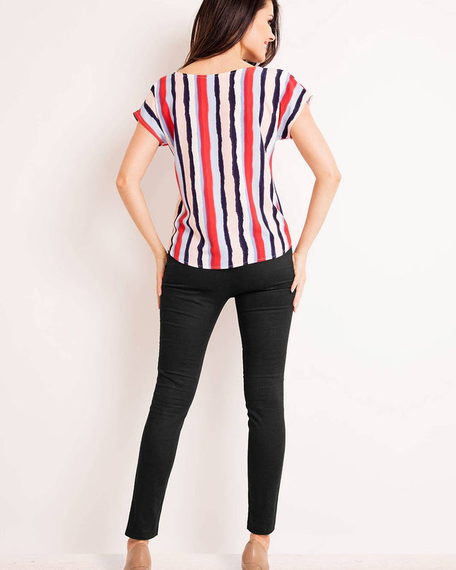 420-STRIPES-S-4-Blouse M131-4