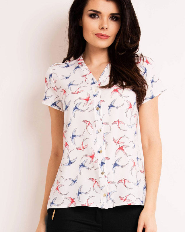 417-ECRU-BIRDS-S-1-Shirt M127-1