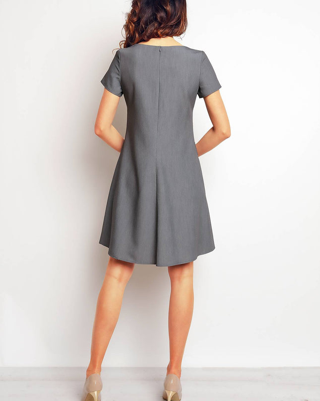 372-GRAY-S-3-Dress M081-3