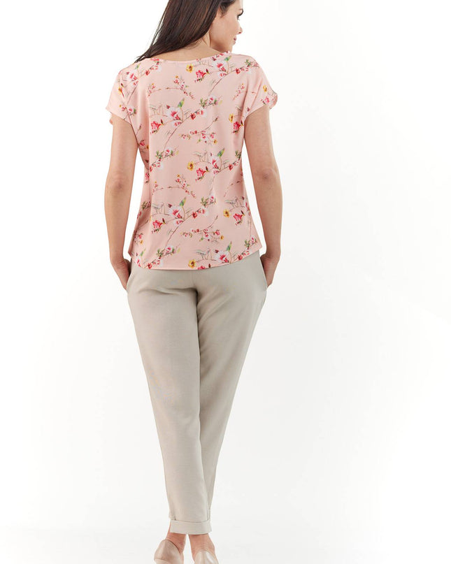 462-PINK-XL-8-Blouse M173-8