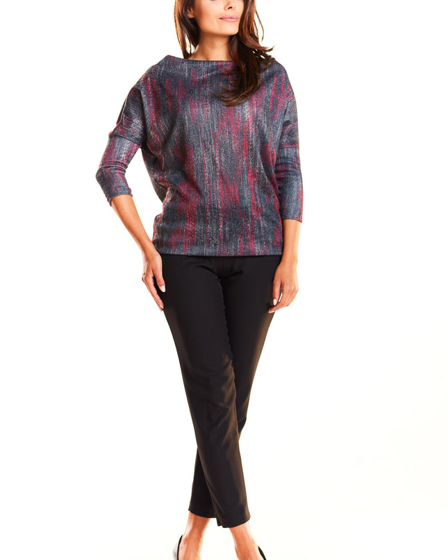 482-RED-LXL-5-Blouse M187-5