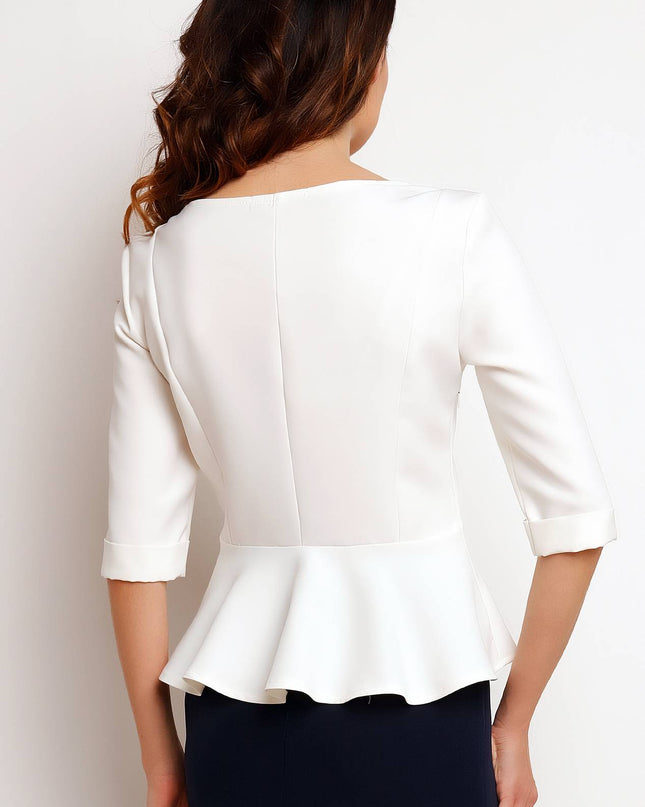 368-CORAL-XL-8-Blouse M075-8