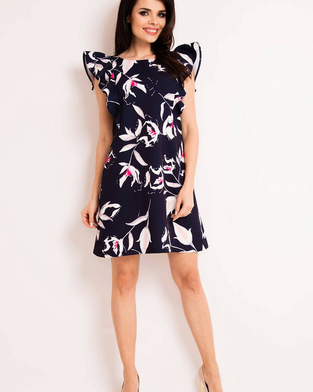 408-NAVY-S-1-Dress M123-1