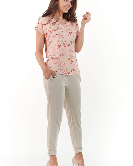 462-PINK-XL-7-Blouse M173-7