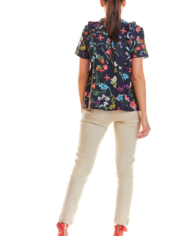 494-FLOWERS-ECRU-XL-4-Blouse M198-4
