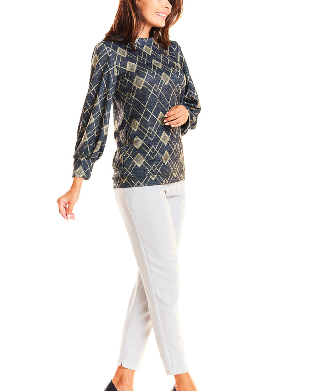 470-GOLDEN-RHOMBUSES-XL-9-Blouse M180-9