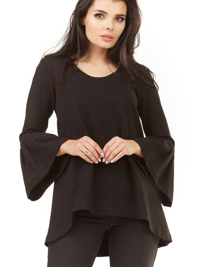445-BLACK-SM-6-Blouse M156-6