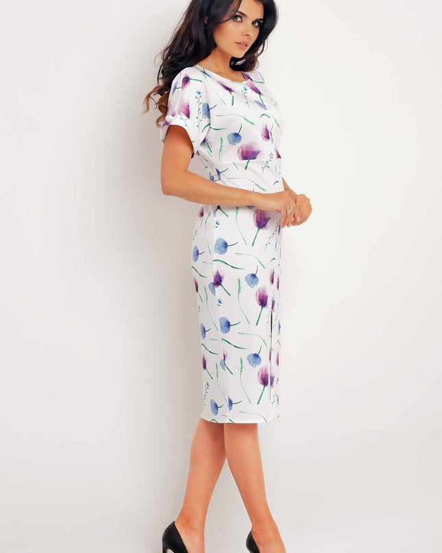 390-FLOWERS-VIOLET-S-2-Dress M102-2