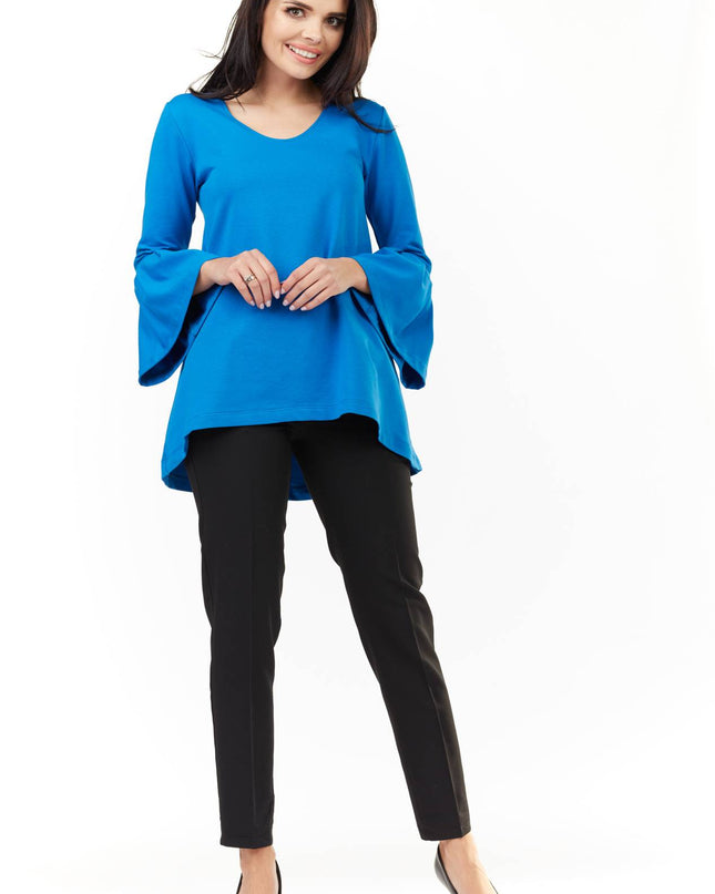 445-BLUE-SM-3-Blouse M156-3