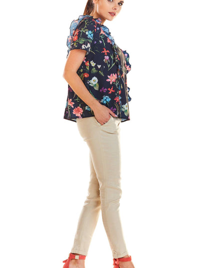 494-FLOWERS-ECRU-XL-2-Blouse M198-2