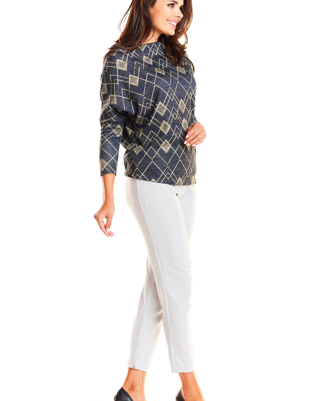 482-GOLDEN-RHOMBUSES-SM-4-Blouse M187-4