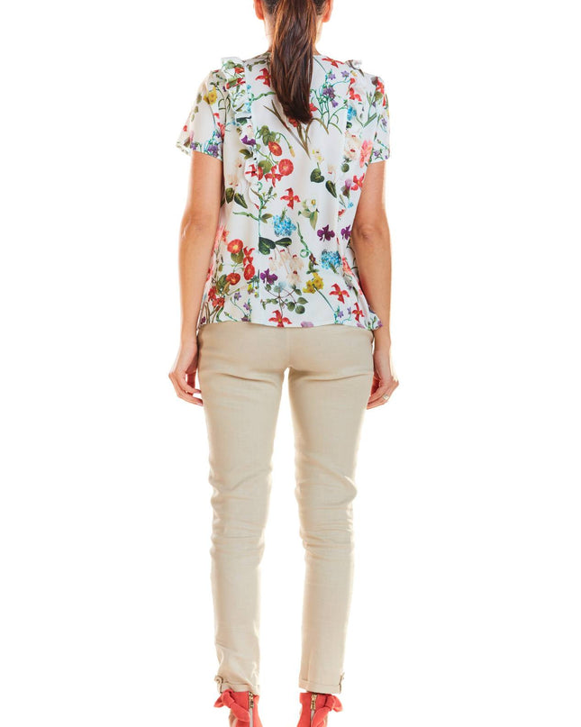 494-FLOWERS-ECRU-XL-8-Blouse M198-8