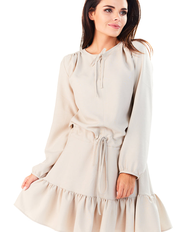 432-BEIGE-LXL-1-Dress M143-1