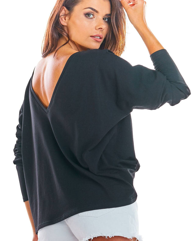 525-BLACK-ONE-SIZE-1-Blouse M219-1