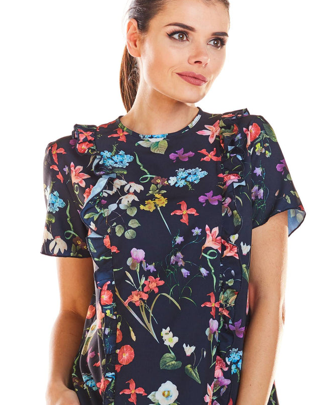 494-FLOWERS-ECRU-XL-1-Blouse M198-1