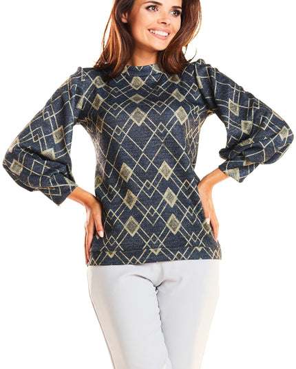 470-GOLDEN-RHOMBUSES-XL-6-Blouse M180-6
