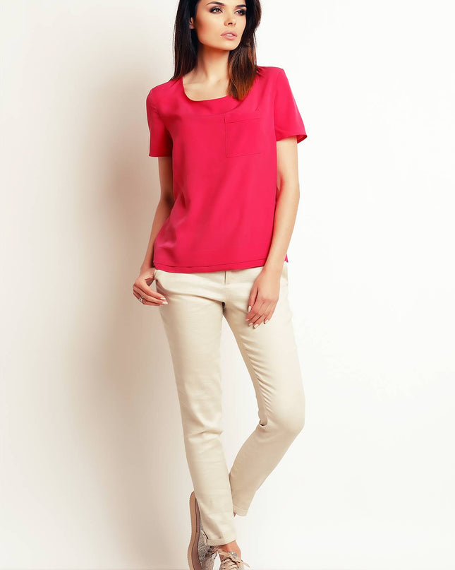 388-PINK-XL-7-Blouse M100-7