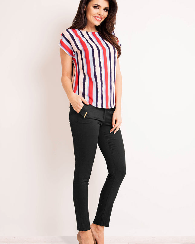 420-STRIPES-L-2-Blouse M131-2