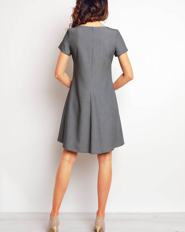 372-GRAY-XL-12-Dress M081-12
