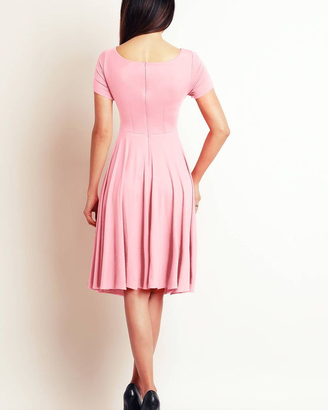 389-POWDER-PINK-M-9-Dress M101-9
