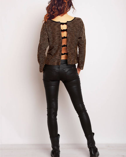 370-BEIGE-SM-14-Blouse M079-14