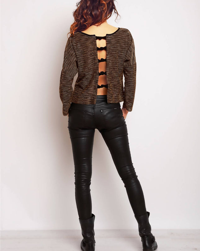 370-BEIGE-SM-14-Blouse M079-14