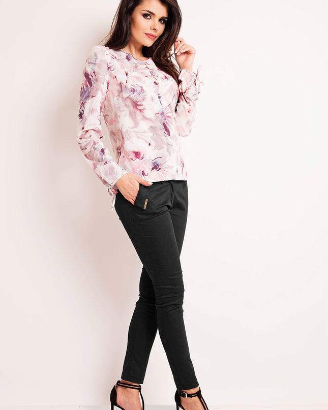 418-DARK-FLOWERS-S-6-Blouse M128-6