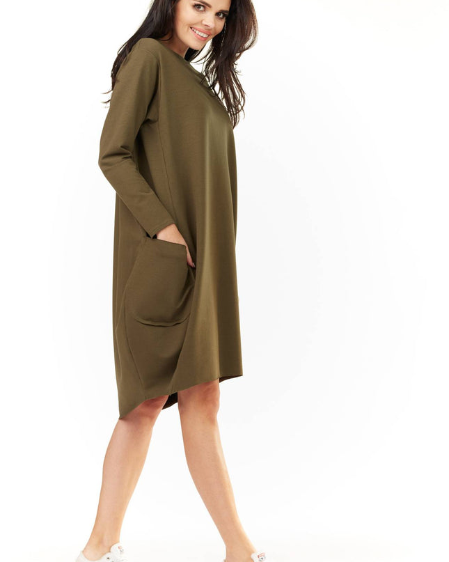444-KHAKI-SM-2-Dress M154-2